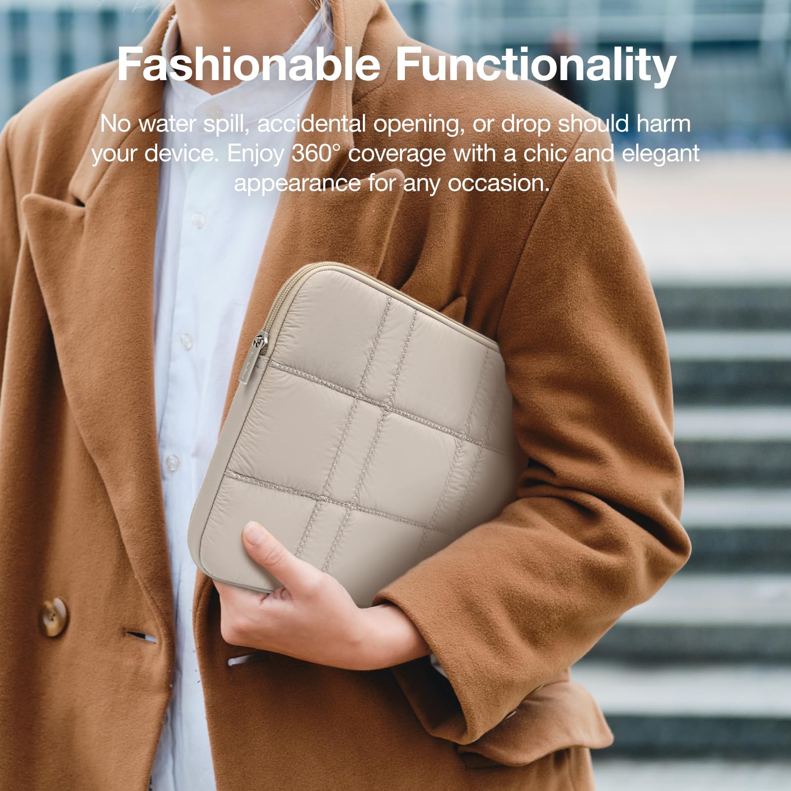 Funda acolchada para laptop MacBook Pro de 14 pulgadas, ligera, funda protectora para laptop para mujeres y hombres, compatible con Dell, HP, Lenovo, Asus, Acer y más