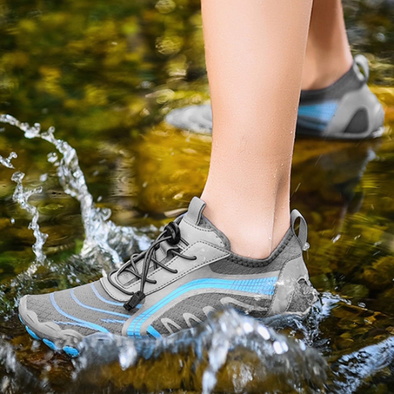 Hausschuhe für Damen und Herren, Wasserschuhe, Strandschuhe, Barfuß, Sport, Outdoor, Sommer, zum Wandern, Schwimmen, Strand, Fluss, Pool, Poolschuhe, Damen