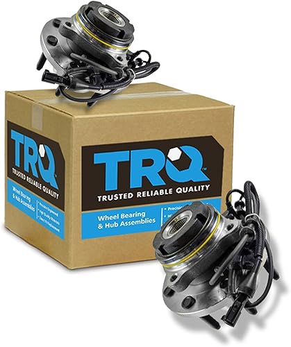 Vista 753 de TRQ Juego de 2 rodamientos y bujes de rueda trasera izquierda y derecha compatible con Ford Expedition 2007-2010 Lincoln Navigator 2007-2010