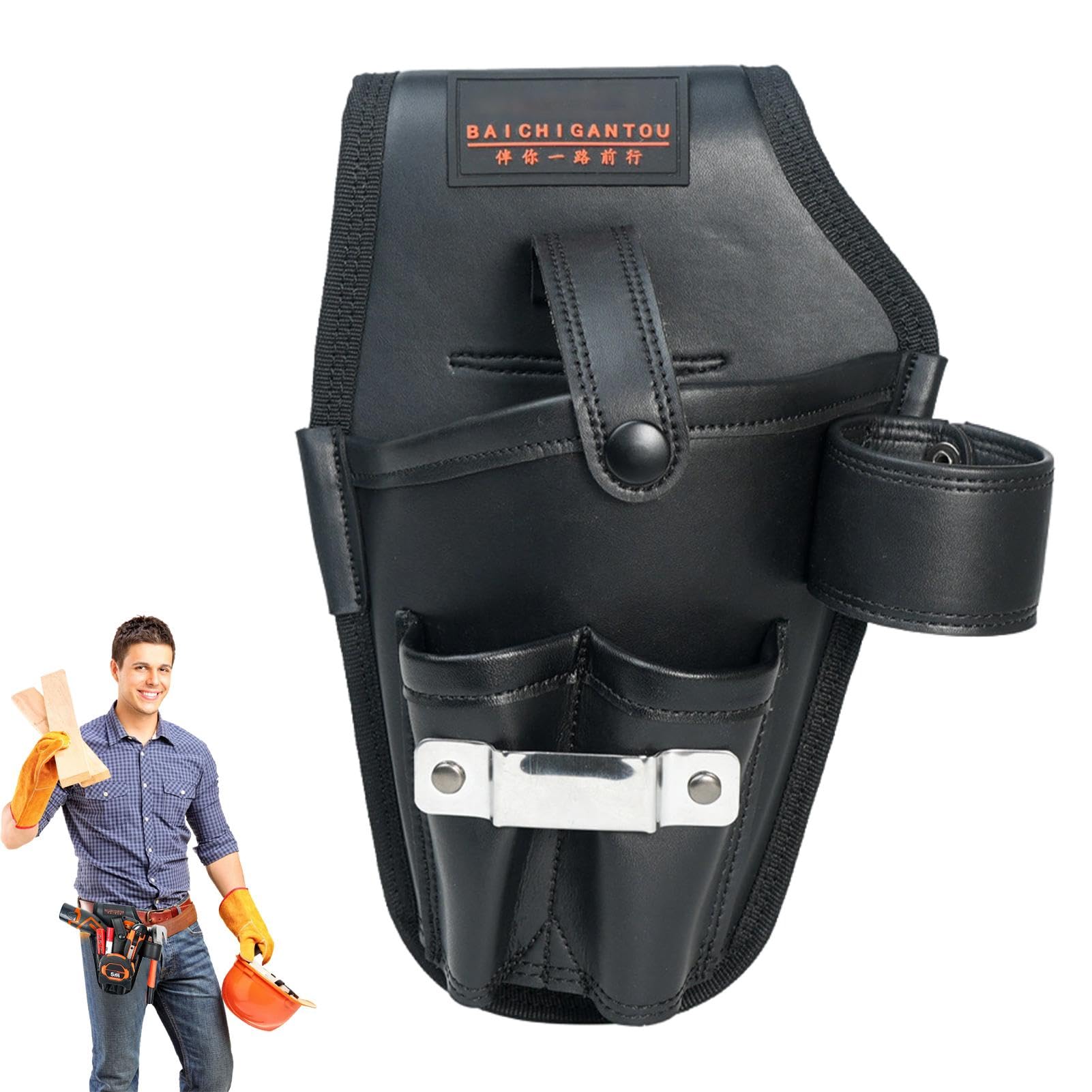 Pochette outils électricien multi-poches sacoche ceinture technicien