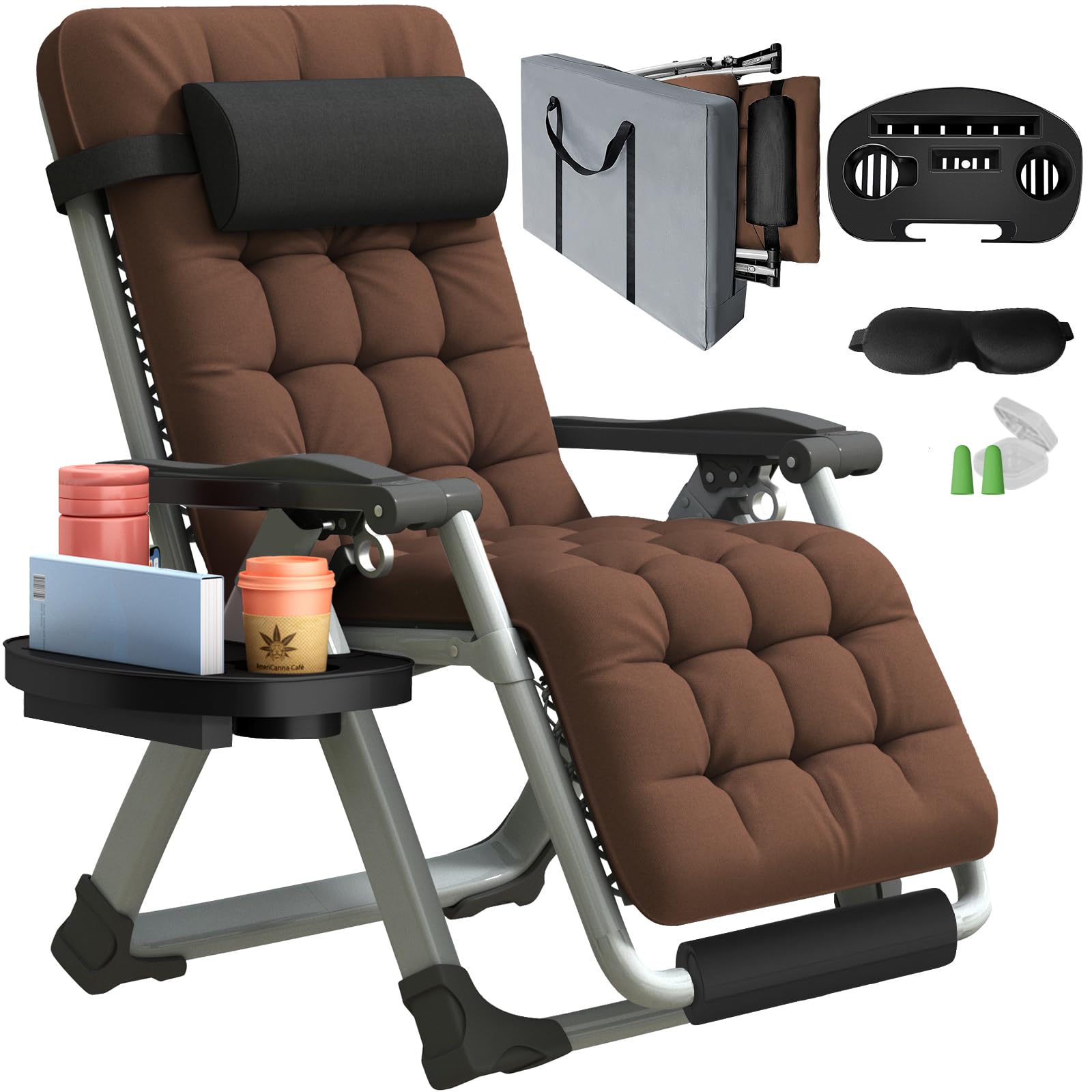 Amazon.com: YOMIFUN Oversized Zero Gravity Chair with Storage Bag