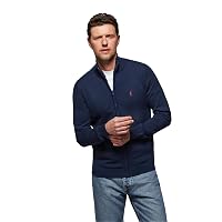 Polo Club Maglioni Uomo Manica Lunga - Cardigan Uomo 100% Cotone