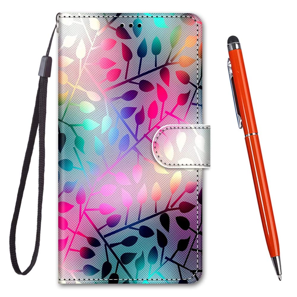 TOUCASA Cover per OPPO A74 4G / F19,Flip Caso Custodia [Creativo Dipinto] PU Pelle Portafoglio Unico Sottile Funzione TPU Antiurto Flip Cover a Libro