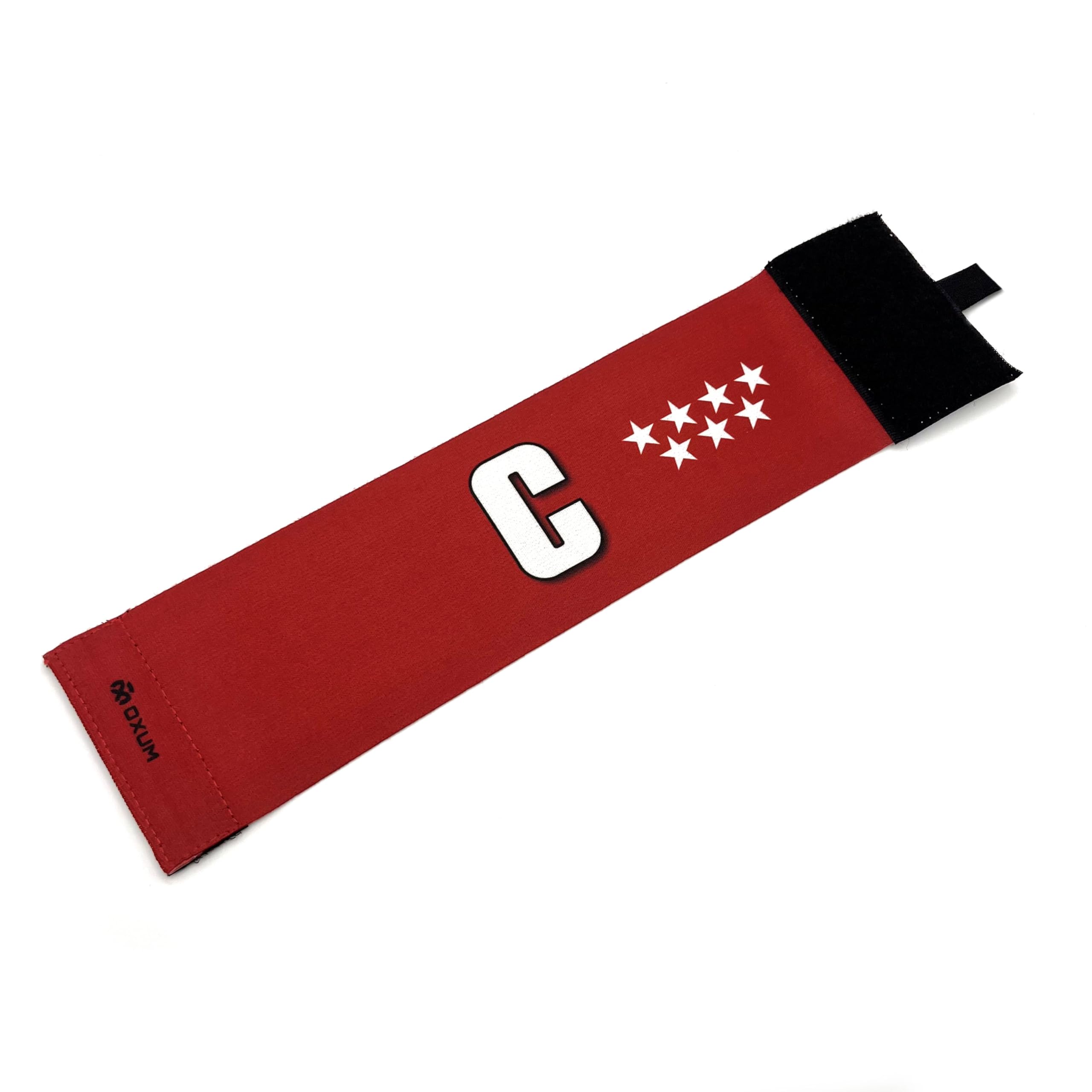 OXUM Sport Captain's Armband for Children and Adults - Football Armband with the Flag of the Community of Madrid - Elastic and Adjustable Armband Size S