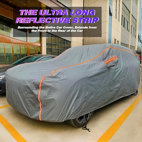 Miniatura 3 de KEYOOG Fundas universales impermeables y pesadas, para todo tipo de clima, cubierta completa para exteriores, resistente a la intemperie, protección