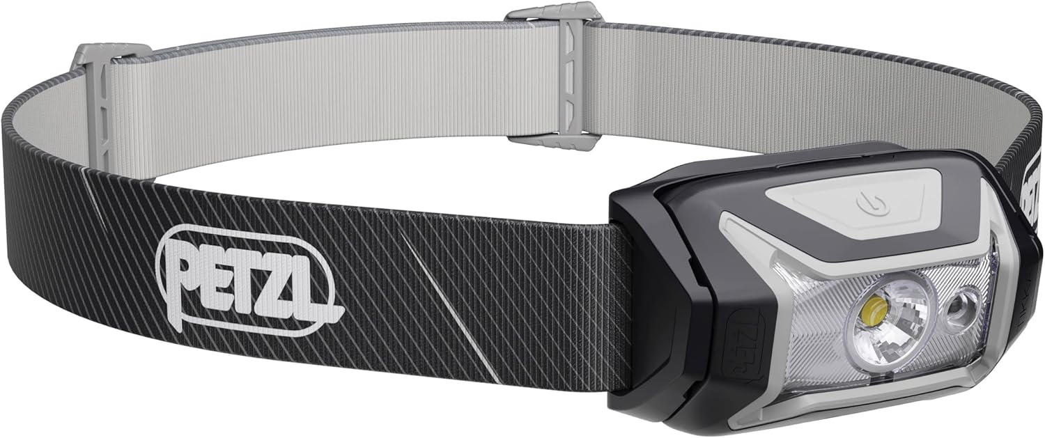 Petzl Tikka Headlamp: 350 Lumens with Red Light for Outdoor Activities