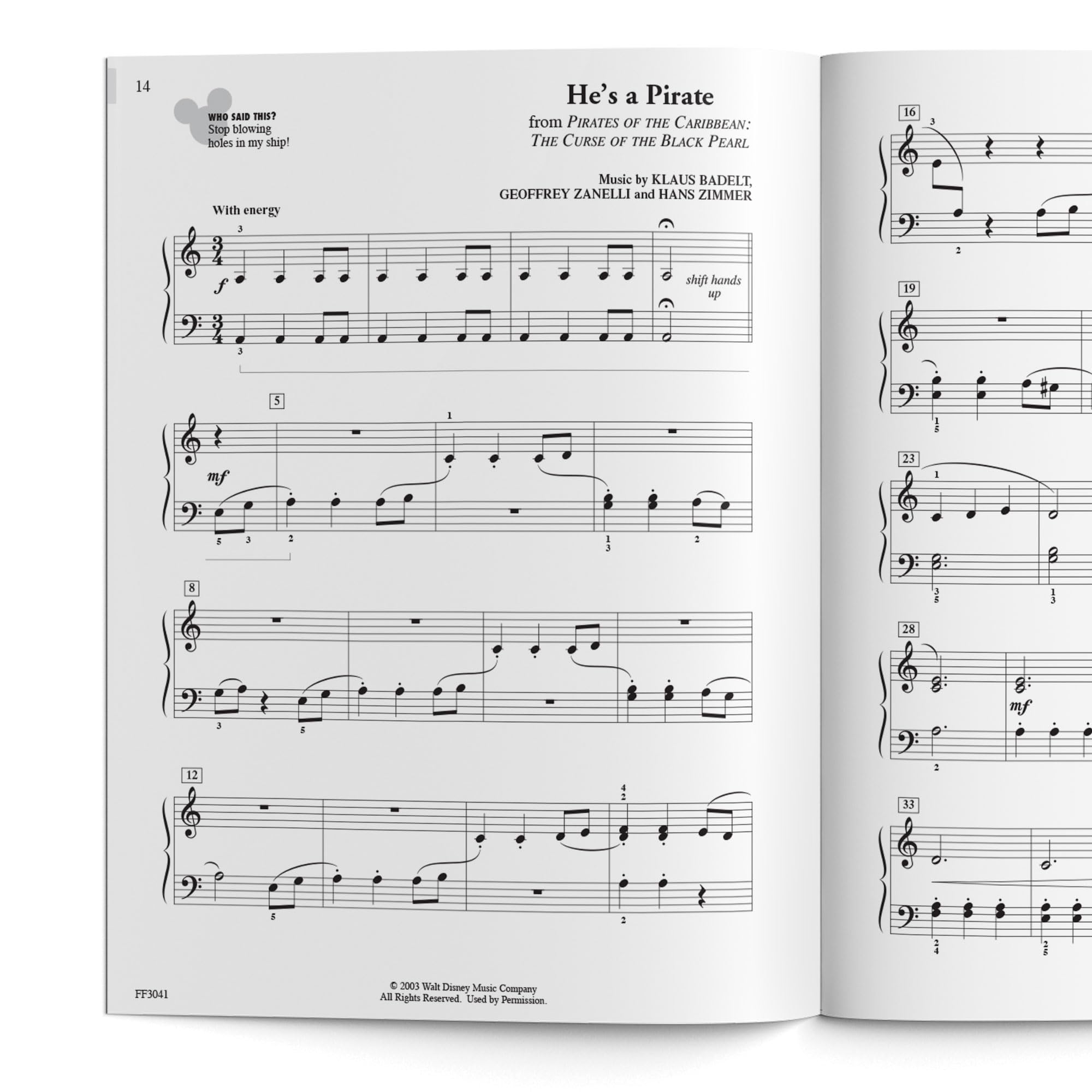 ShowTime Piano: Disney - Level 2A | Songbook for Beginners with Easy Piano Arrangements for Kids | Piano Sheet Music from Aladdin Mulan The Little Mermaid and More | Faber Disney Piano Book — Amazon image 4