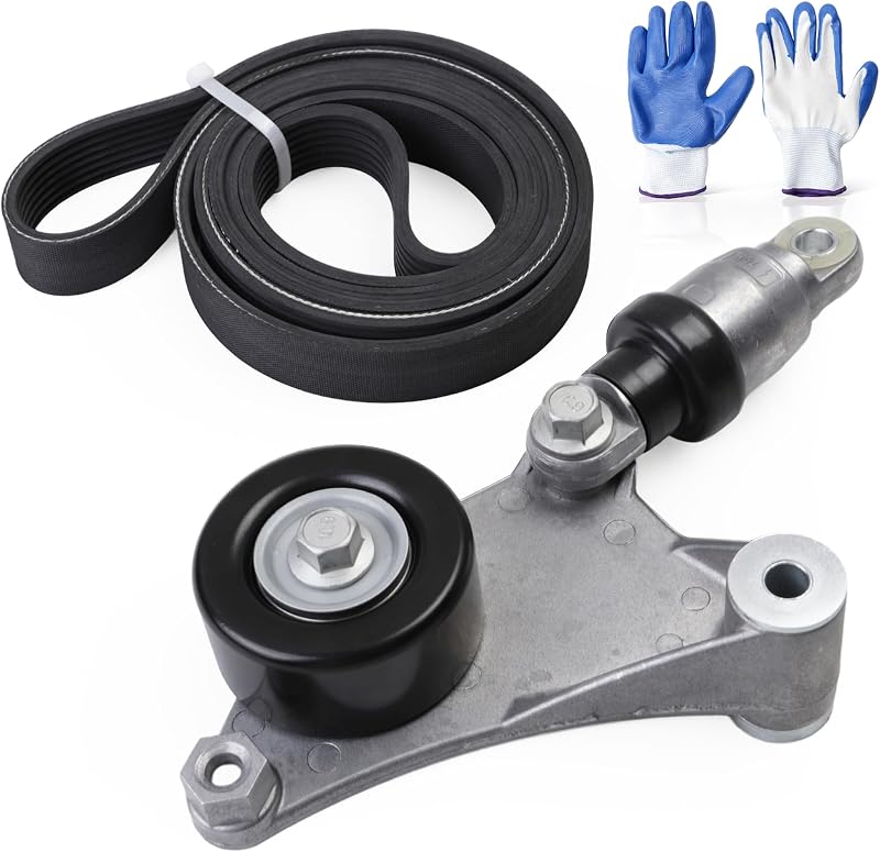 Kit de tensionador e correia serpentina JAVOUKA 7PK1940 para Toyota Highlander, RAV4, Camry, Solara e Scion tC – 2 peças