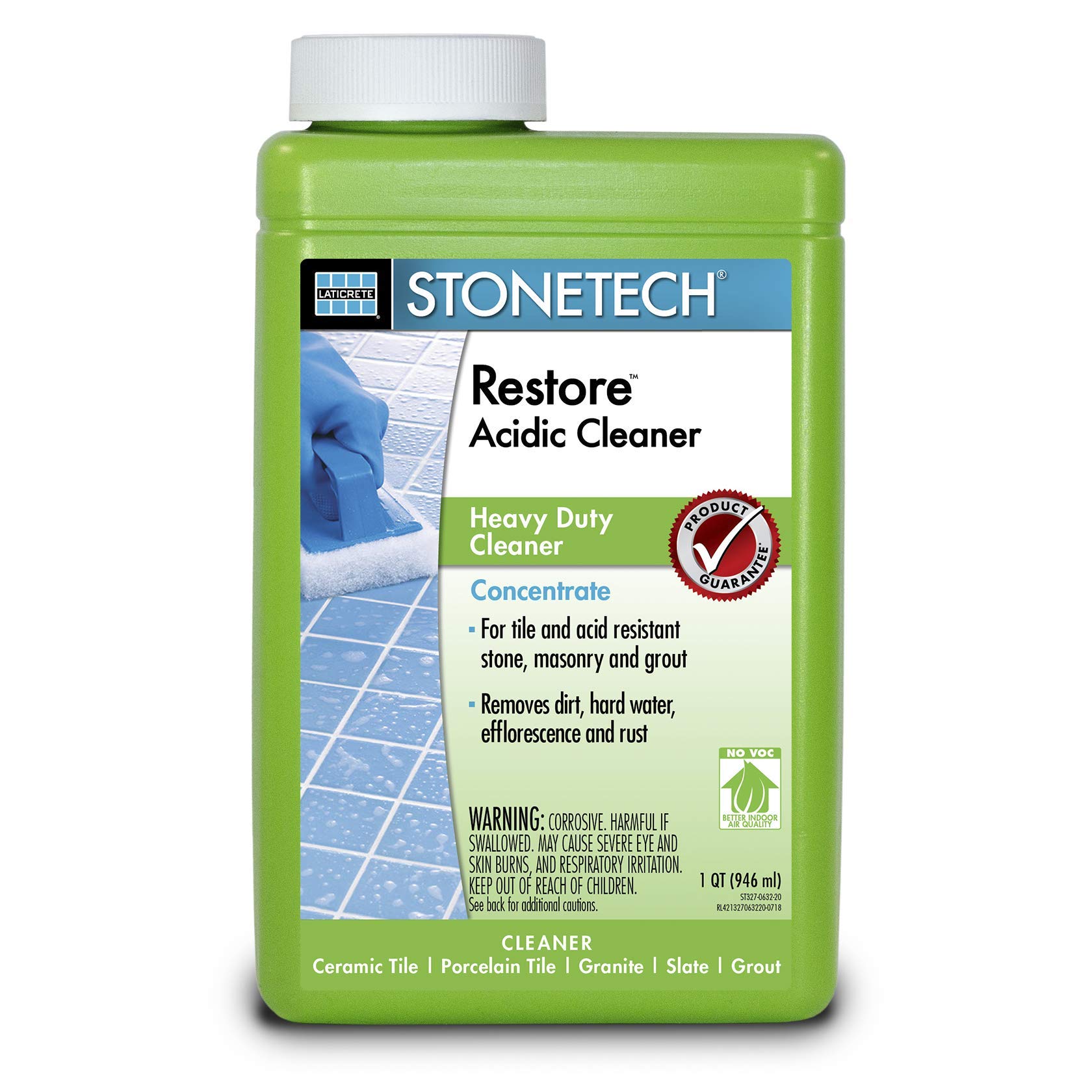 StoneTech Restore Acidic Cleaner, Concentrated, 1 Quart (946ML) Bottle