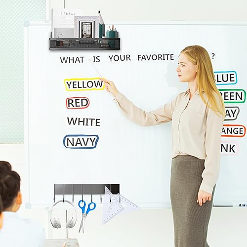 Miniatura 6 de Estante organizador de especias con estante magnético de 8 ganchos para especias refrigerador magnético para organización y almacenamiento del