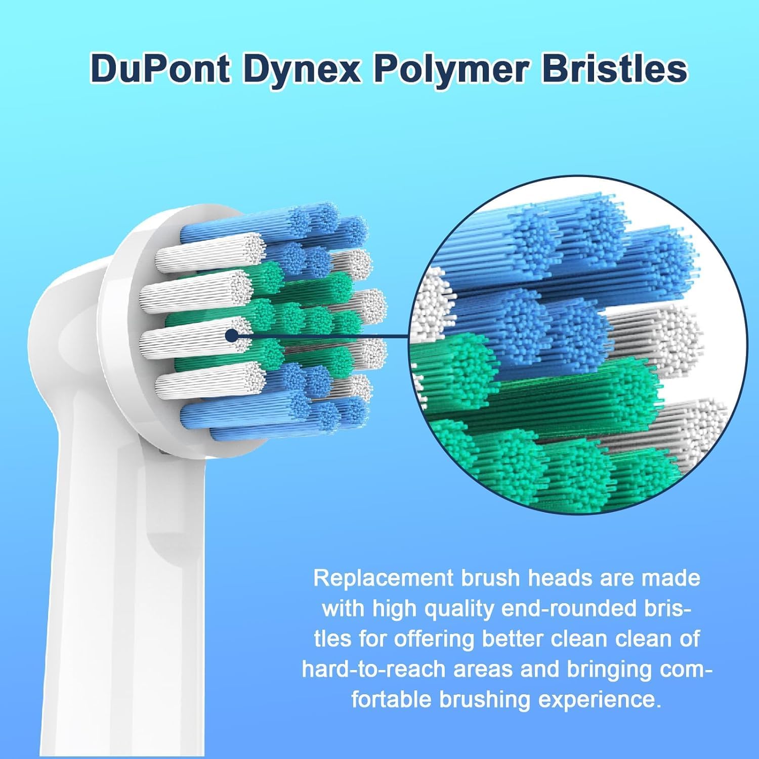 Replacement Toothbrush Heads patible with Oral B , Profal