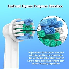 Replacement Toothbrush Heads Compatible with Oral B Braun,8 Pack Professional Electric Brush Heads for Oral B Replacement Heads Refill Pro 500/1000/1500/3000/3757/5000/7000/7500/8000