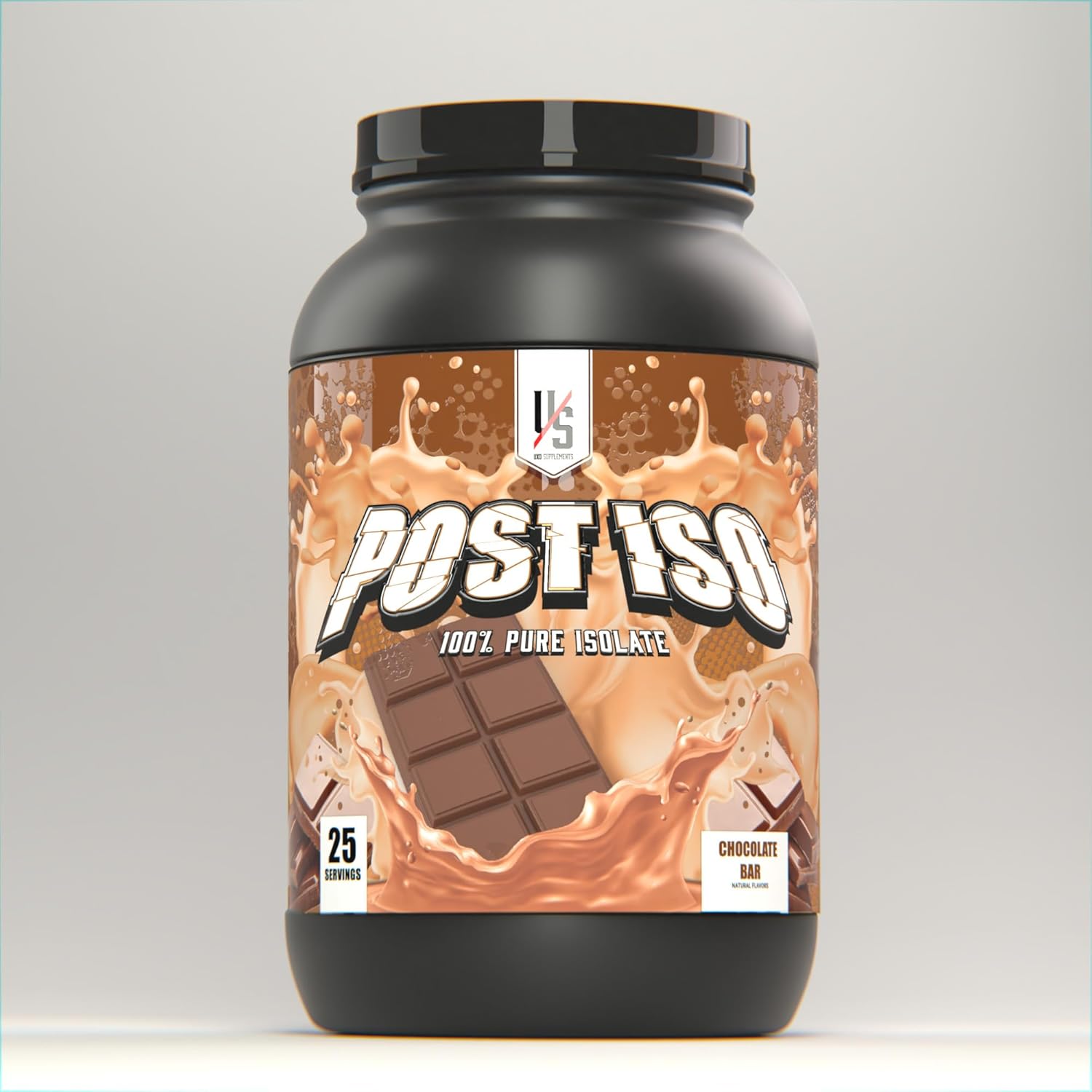 UXO Supplements: Post ISO, 100% Protein Isolate, 24g of Protein, Amazing Flavors, Smooth Consistency, Digestive Enzymes, 25 Servings. (Blueberry Cobbler)