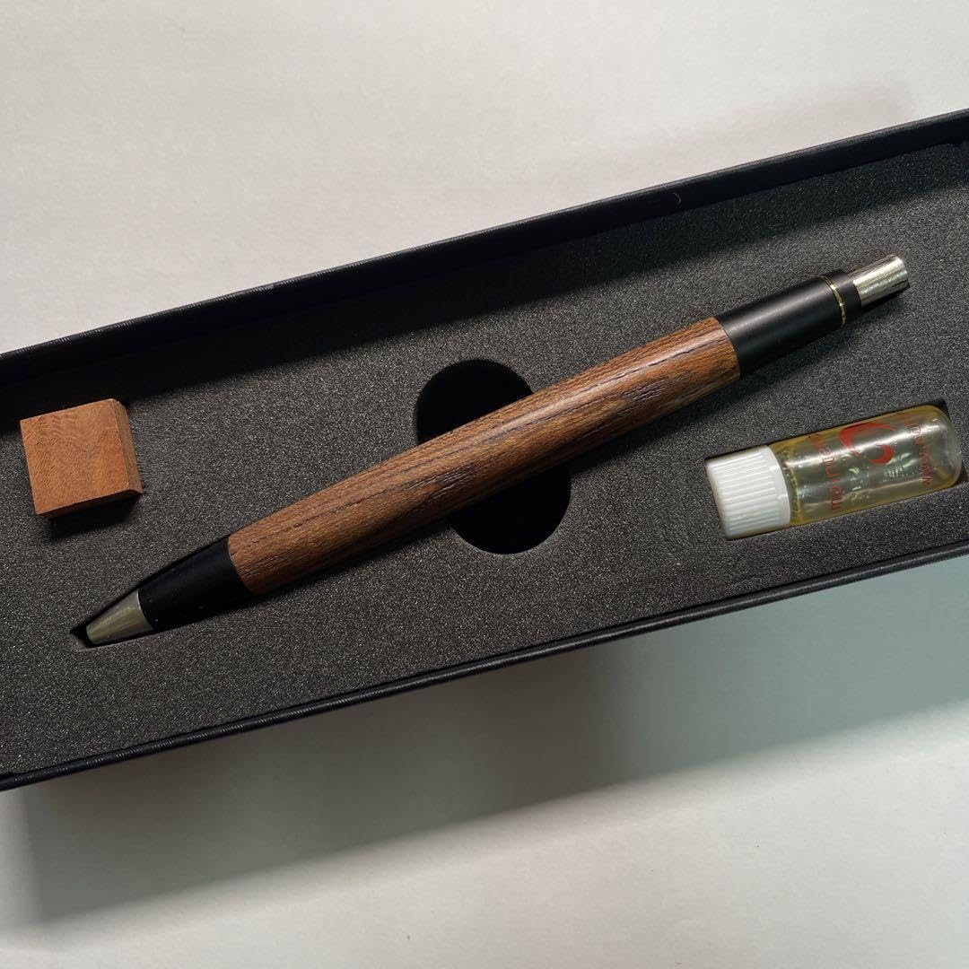 野原工芸旧型欅シャーペン 野原工芸(欅)旧型シャープペン