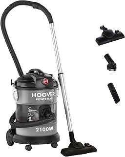 Hoover Power Max Drum Vacuum Cleaner, 20L, 2100W, Strong Suction with Blower Function, Multi-Surface Cleaning (HT87-T2-ME)