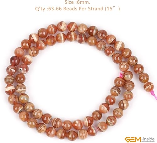 Miniatura 894 de GEM-Inside - Cuentas sueltas de piedra de lava negra natural de 0.315 in para hacer joyas, 15 pulgadas Cordierita de grado A