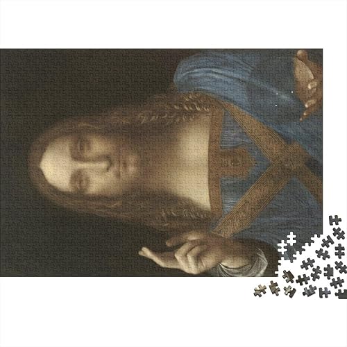 Leonardo Da Vinci Pintura al óleo Puzzle De 1000 Piezas