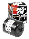 K&N Motorcycle Oil Filter: High Performance, Premium, Designed to be used with Synthetic or Conventional Oils, Wrench Off Nut: Fits Select Honda, Kawasaki, Polaris, Yamaha Vehicles, KN-303