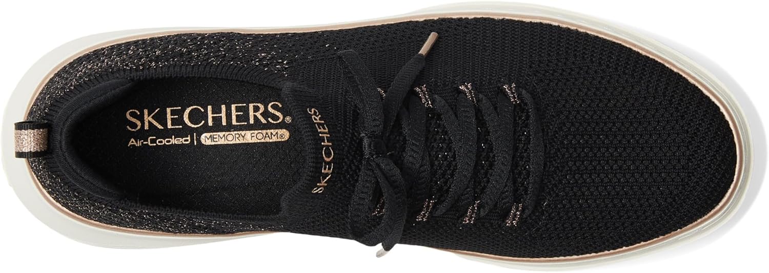 Skechers Court Classics Women's,Cordova Classic - Sparkling DUST,BKRG, 5 M US - Image 2