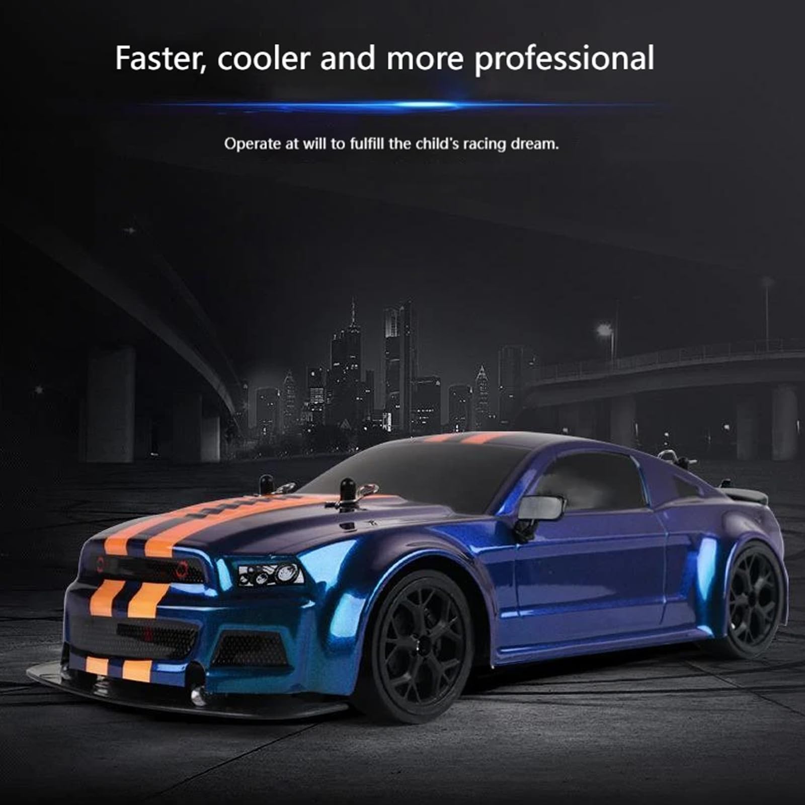 Dodoore RC Drift Cars, 1:14 Remote Control Car 4WD Drift RC Cars Vehicle High Speed Racing RC Drifting Car Gifts Toy for Teen Adults - Image 4
