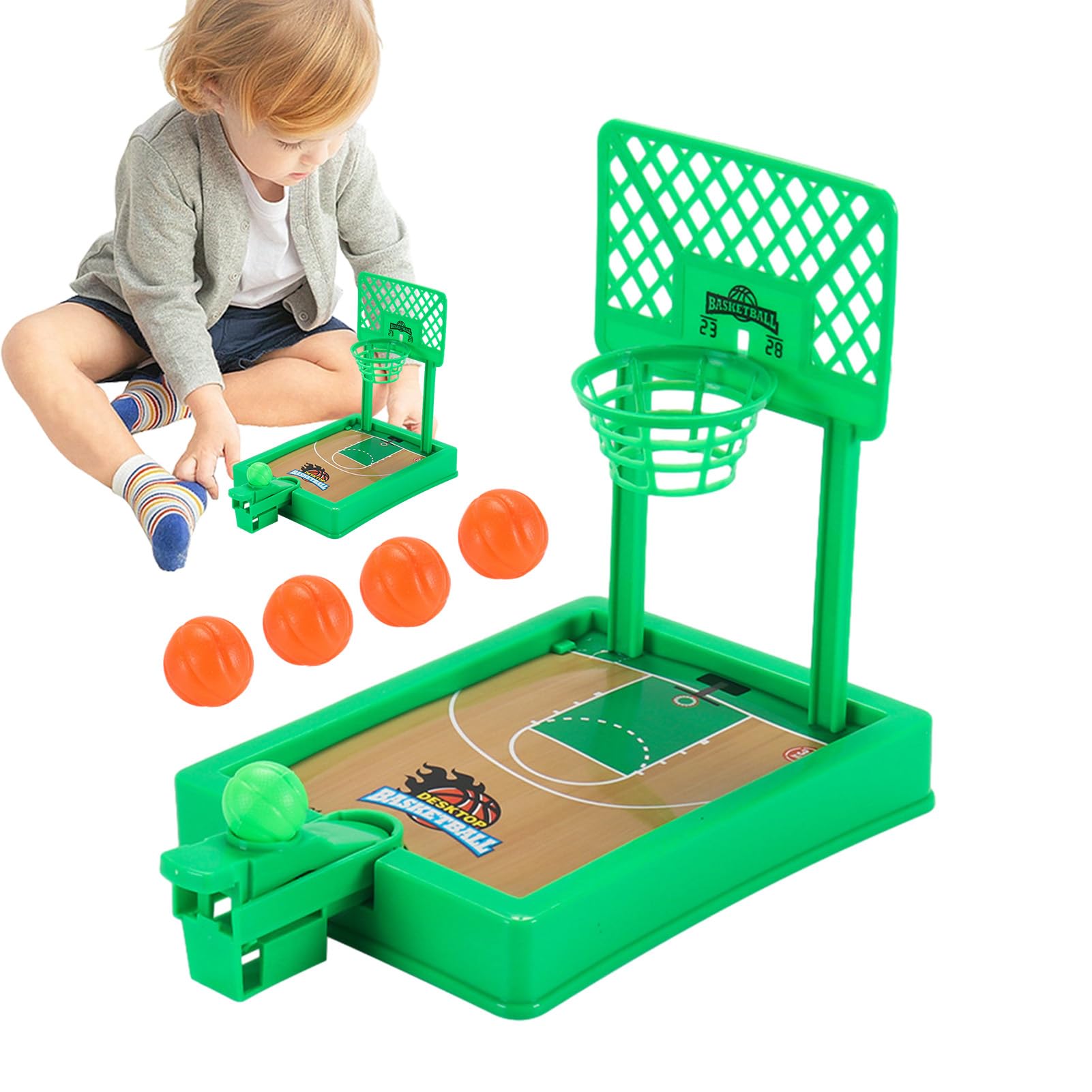 Kyusrd Mini Machine de Tir sur Terrain de Basketball Jouets pour Enfants Jeux de Sport Ensemble de Jouets de Bureau Jeux pour Enfants et Adultes Kyusrd Mini Machine de Tir sur Terrain de Basketball Jouets pour Enfants Jeux de Sport Ensemble de Jouets de Bureau Jeux pour Enfants et Adultes