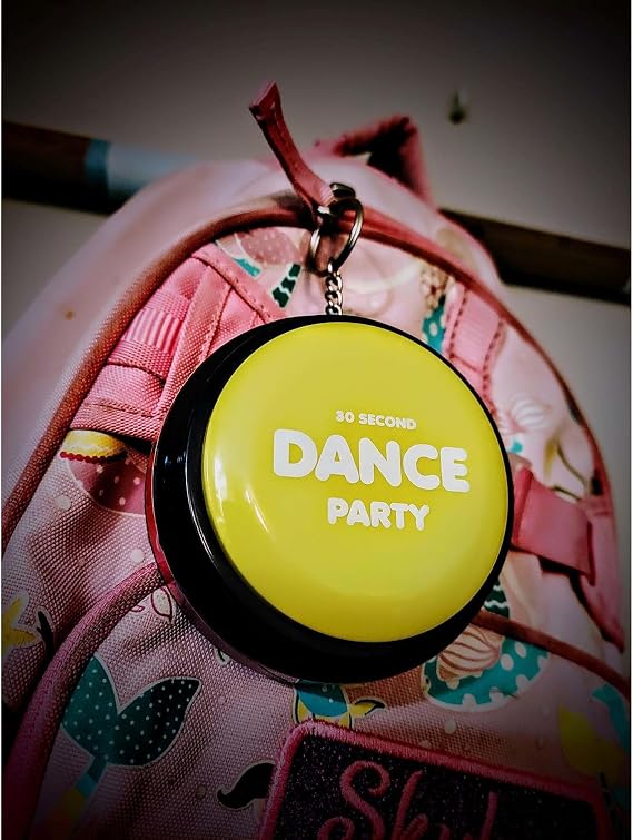 30 Second Dance Party Dance Party Button, Bitty