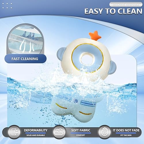 Miniatura 9 de Mochila protectora para la cabeza del bebé, protección ajustable para la cabeza del bebé, mochila de seguridad para bebés de 5 a 24 meses, para