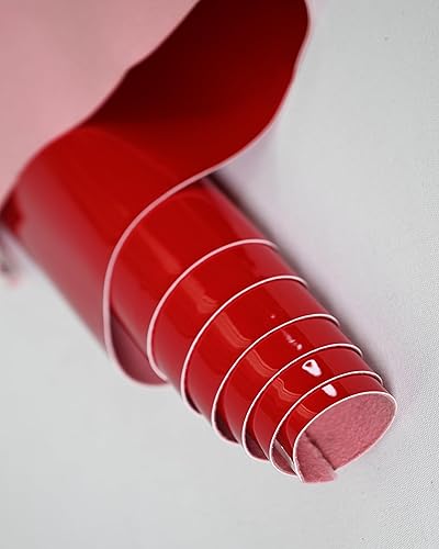 Miniatura 9 de Tela de cuero sintético de poliuretano termoplástico de vinilo neón brillante patentado, 52 pulgadas de ancho, vendido por The Yard (patente,