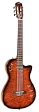 Stage 6 String Electric Guitar for Live Performances & Studio Recording, Right-Handed, Solid Spruce Top, Chambered Solid Body, Cutaway, Fusion Neck, Recycled Nylon Shell Gig-Bag (COD EB)