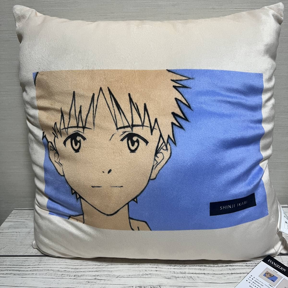 【美品✨】エヴァンゲリオン クッション セット EVANGELION』新作グッズ、アスカとレイのクッションカバーが登場