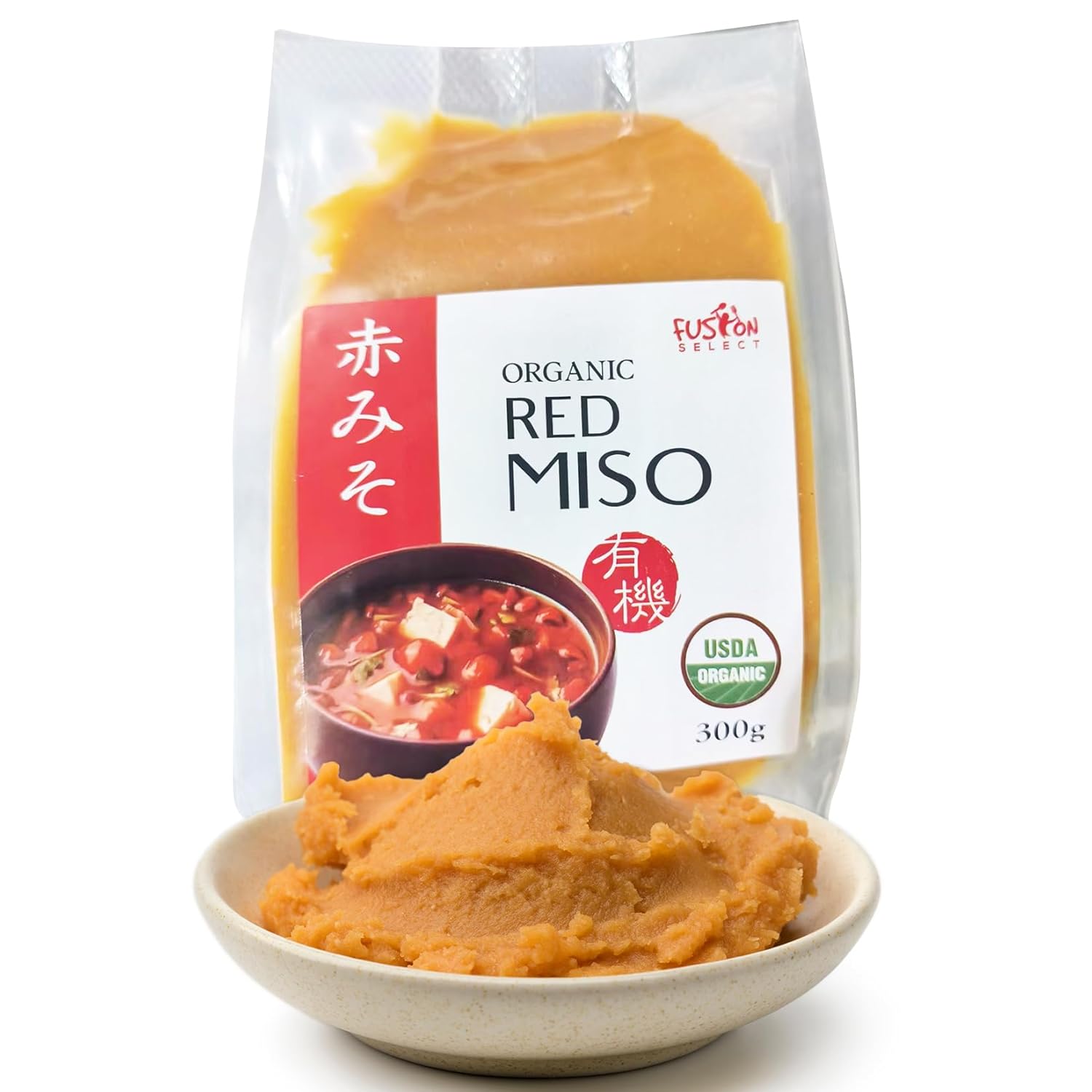 Amazon com : Fusion Select Organic Red Miso Paste Made of Fermented Amazon com : Fusion Select Organic Red Miso Paste Made of Fermented