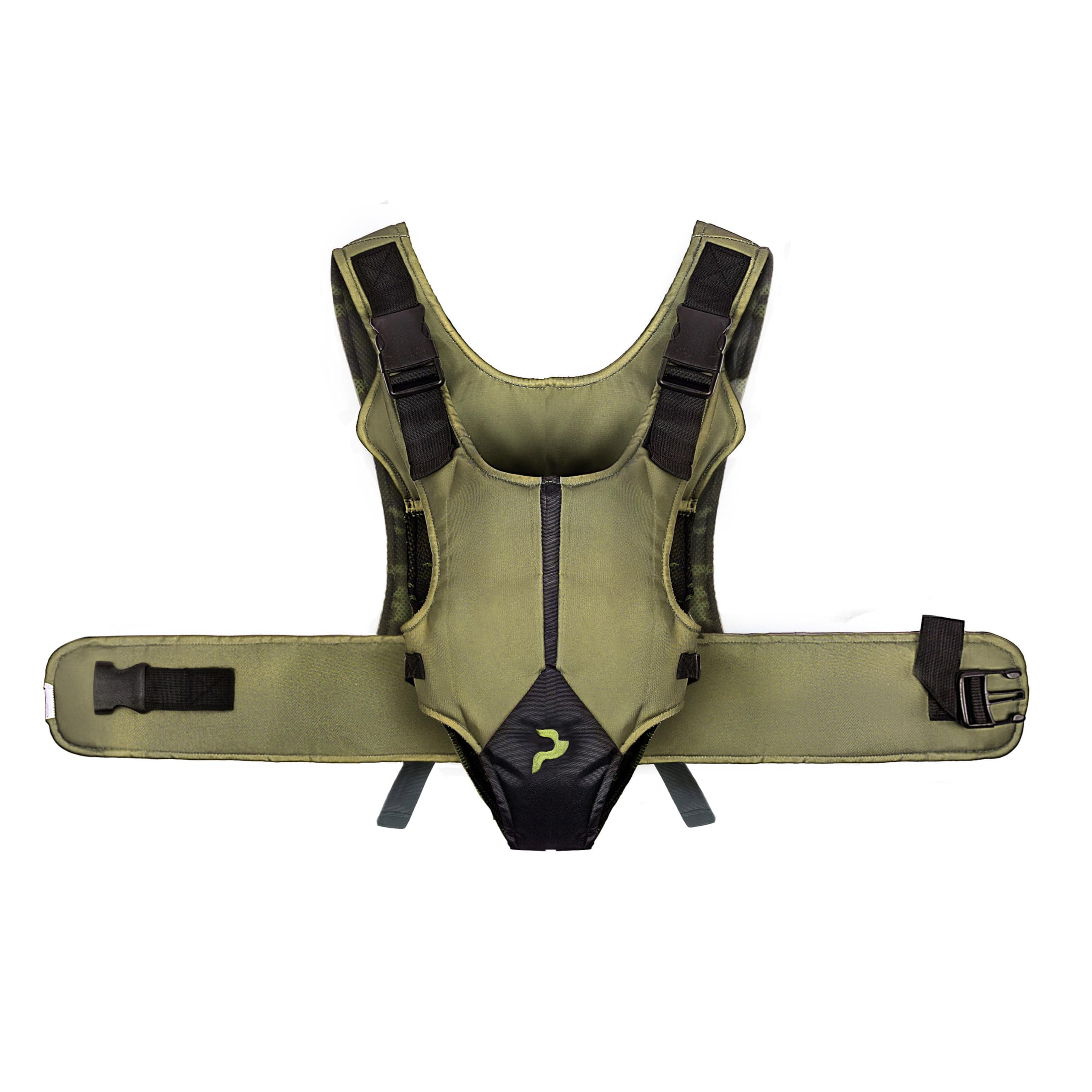 Puptail Dog Carrier Backpack Adjustable with Wide Straps and Hip Belt Support, Puppy Travel Carrier Front Pack Breathable Head-Out Backpack, Dog Bag for Travelling, Hiking, etc (Dogs Upto 6 Kg, Green) (B0CPYK93HT) Amazon Price History, Amazon Price Tracker
