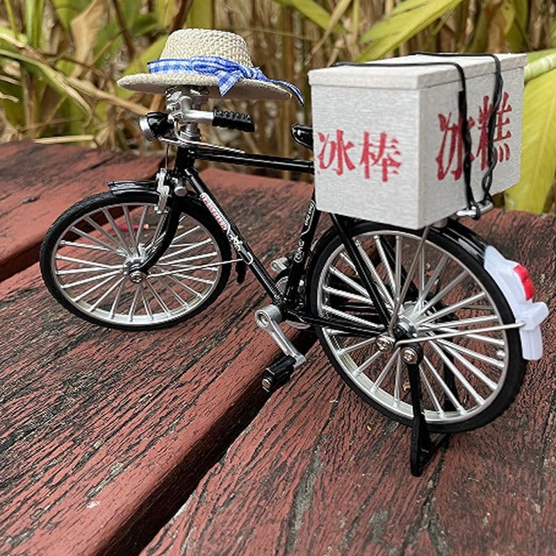 Fingerfahrrad, Fahrradmodell, Ornamente, Eis am Stiel, Eiscreme-Box