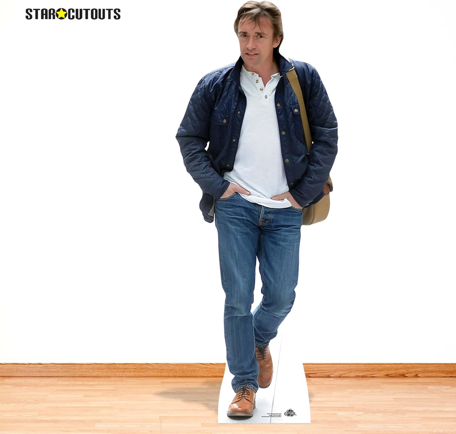STAR CUTOUTS Richard Hammond Lifesize Cardboardcut Out, Cardboard, Multi-Colour, 170 x 65 x 170 cm