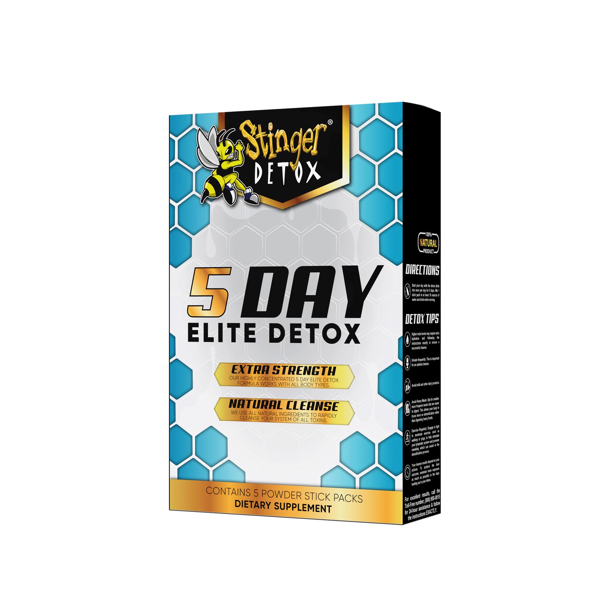 Amazon.com: Stinger Detox 5-Day Elite Detox Extra Strength Cleanse