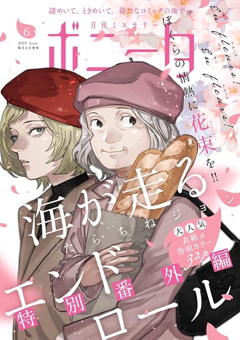 『ミステリーボニータ　2025年6月号』の表紙イラスト 電子書籍 漫画