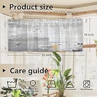 Vista 430 de Cenefas de cocina modernas con patrón de cobre marrón dorado para ventanas, cenefas opacas abstractas de marcas de arañazos y cortinas opacas