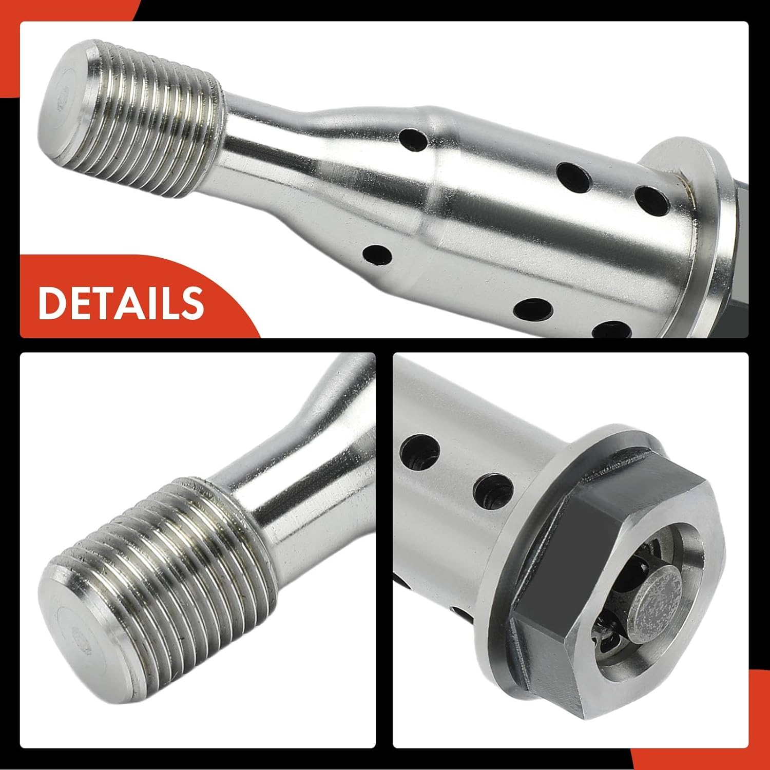 A-Premium 2-PC Intake & Exhaust Engine Variable Valve Timing (VVT) Solenoid Compatible with BMW 320i, 320i xDrive, 328i GT xDrive, X5, 528i, 528i xDrive, X3, 428i Gran Coupe, X1, 228i xDrive, X4, Z4