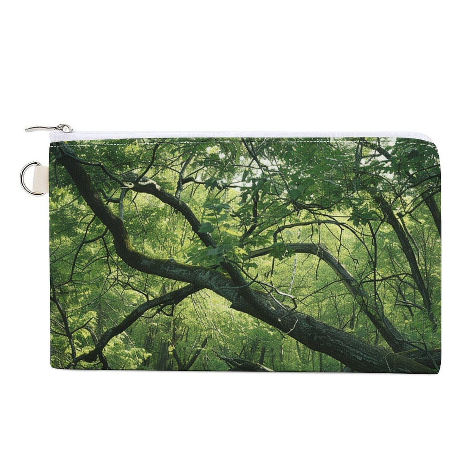 GPFVSJW An Ancient Swamp Canvas Wallet, Large Capacity Handbag Long Wallet Bi-Fold Wallet Change Purse Rfid Blocking Credit Card Holder Wallet for Women Men