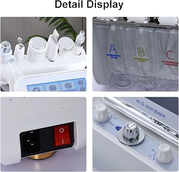 Hydrogen Oxygen Facial Care Machine 7 In 1 Diamond Microdermabrasion Machine, Hydrodermabrasion Facial Machine For Beauty Salon Home
