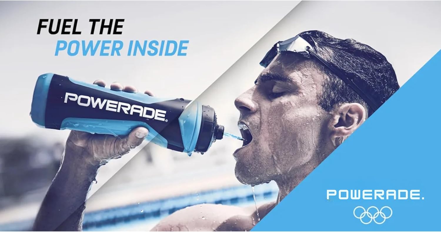 Official Powerade Water Bottle Carrier - Holds 6 bottles - Bottles not included
