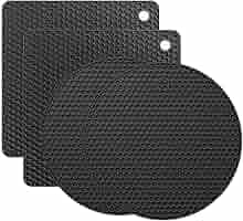 ひつじのポットマット  ブラック Amazon｜ノーブランド品 多機能ポットマットセットキッチン