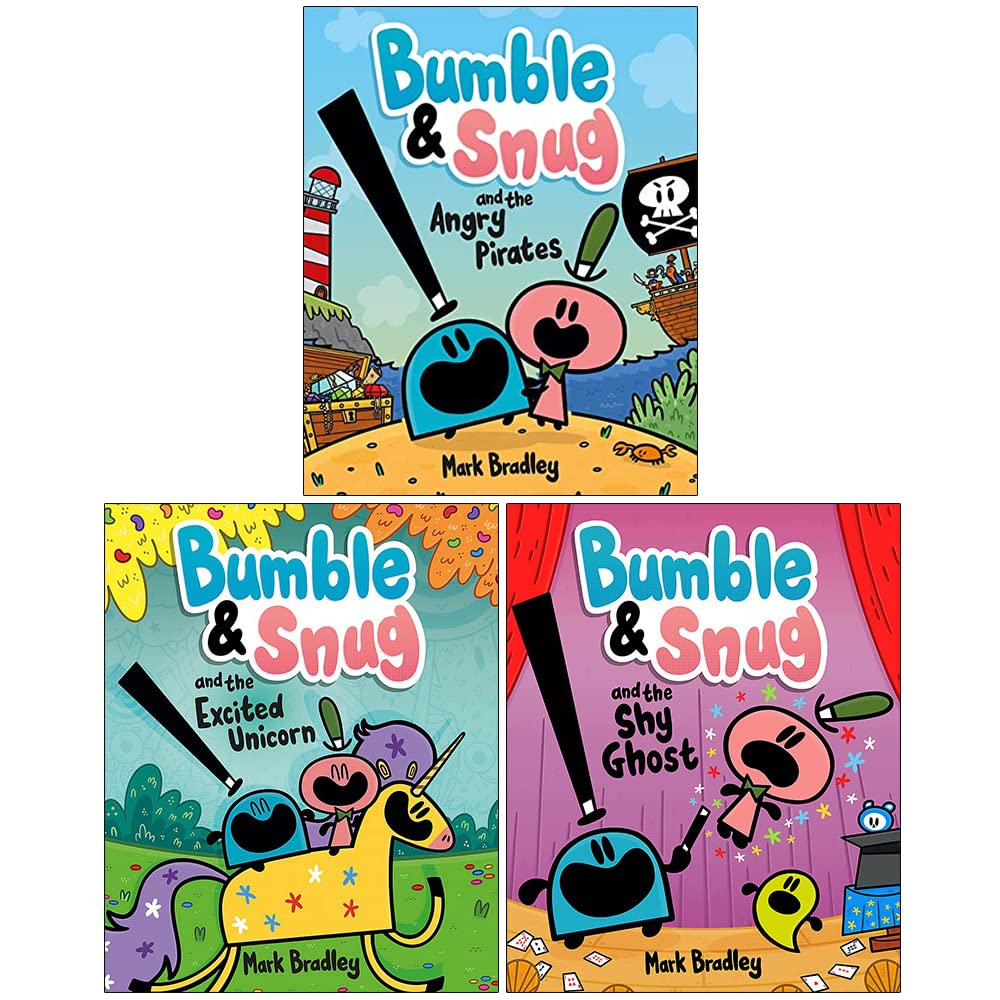 Bumble and Snug Collection 3 Books Set By Mark Bradley (Bumble and Snug