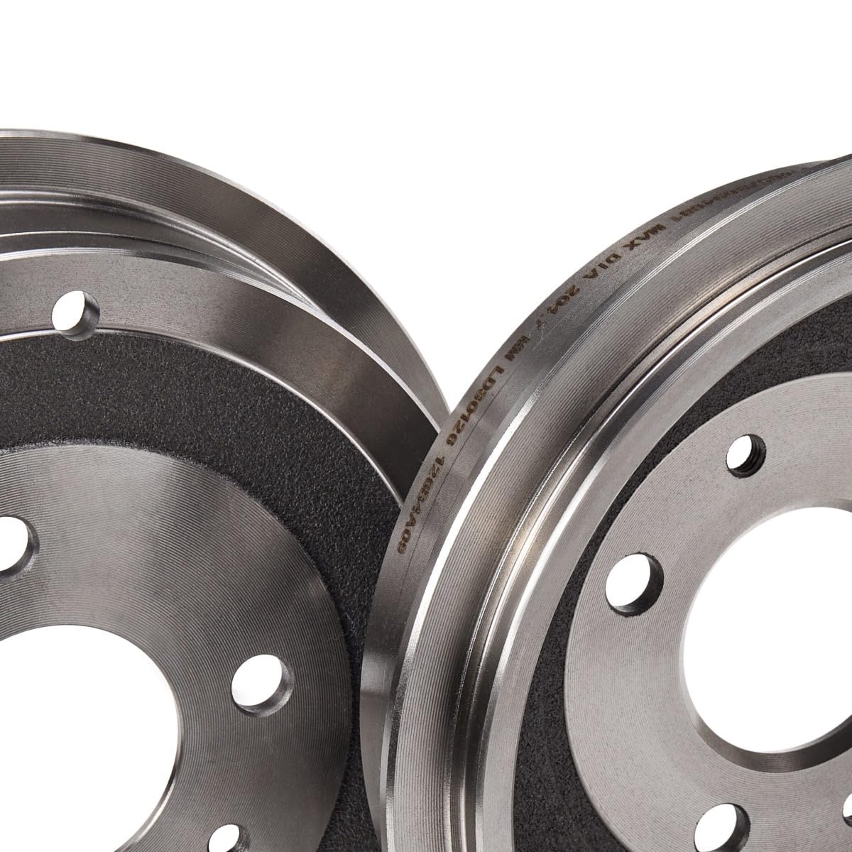 RIDEX 123B0019 2x Tamburo freno Posteriore Compatibilità con FIAT PANDA 169