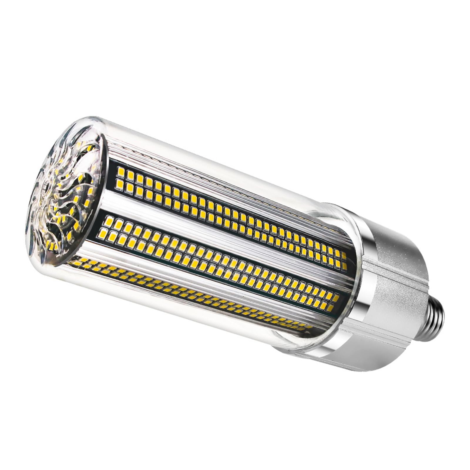 Hyuduo Bombilla LED de Maíz de 80 W, Alta Potencia, Ahorro de Energía, Amplia Cobertura, Base E26 E27, para Iluminación Doméstica y Empresarial (100W y 3000K)
