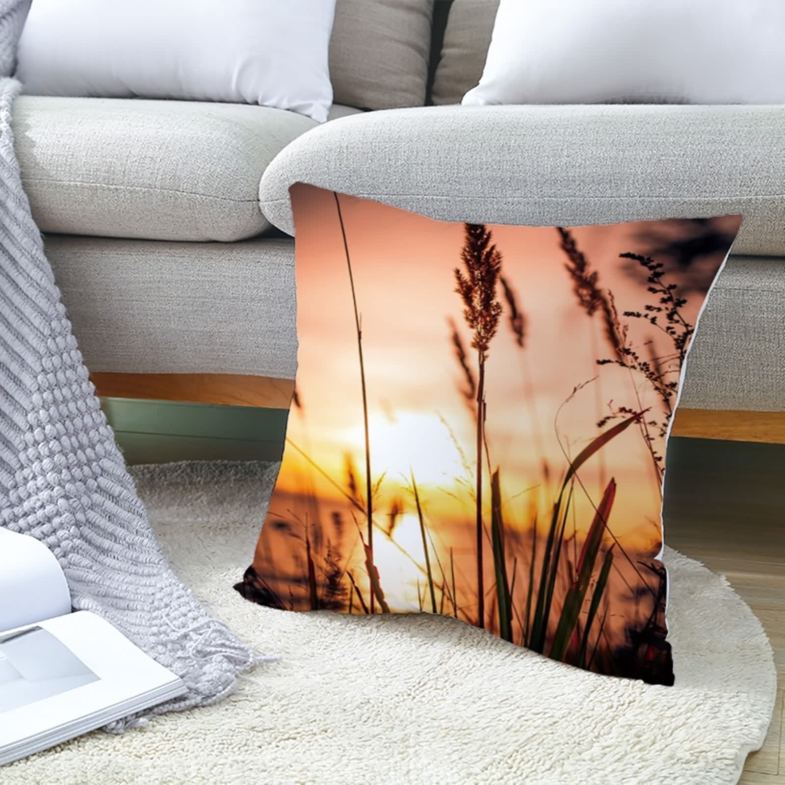 Housse De Coussin Ramadan Housse Coussin 40X40 Lot De 4 Du00e9coratif Canapu00e9 Taie D'Oreiller Coussin Dragon Ball Z