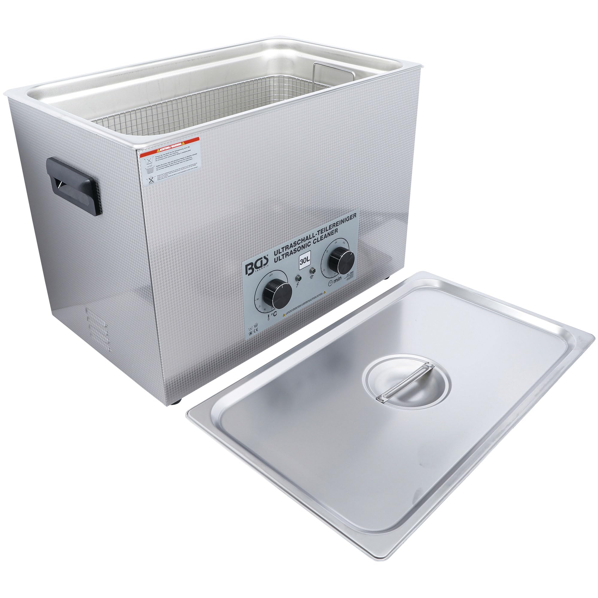 BGS TECHNIC - Limpiador por ultrasonidos (30 L)