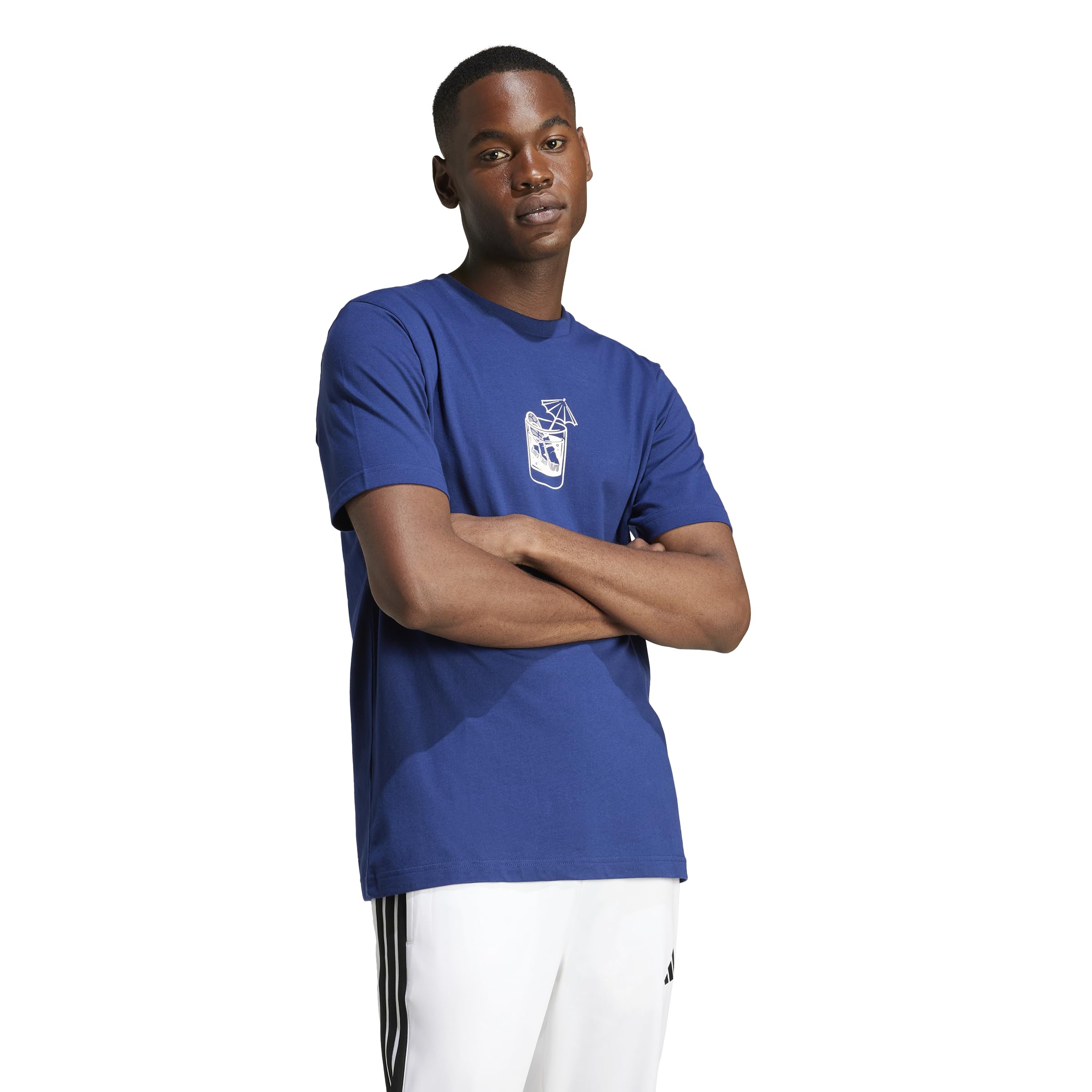 adidas Koszulka Mężczyźni Lounge Drink Graphic T-shirt