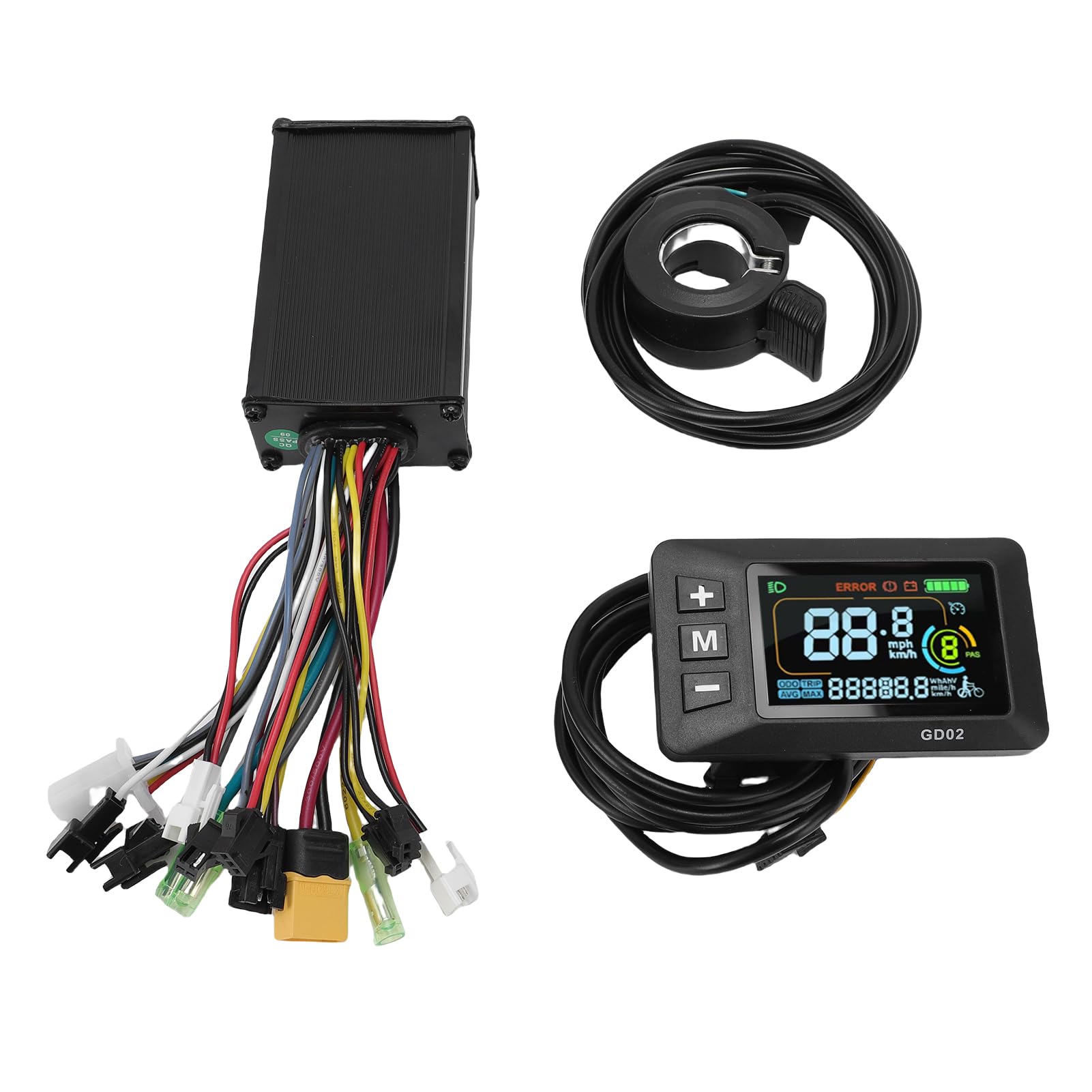 Alomejor Il Kit Controller Motore Elettrico Migliora in Modo Efficiente Potenza e Prestazioni per Scooter Elettrici ABS in Lega di Alluminio per Appassionati di Fai da Te