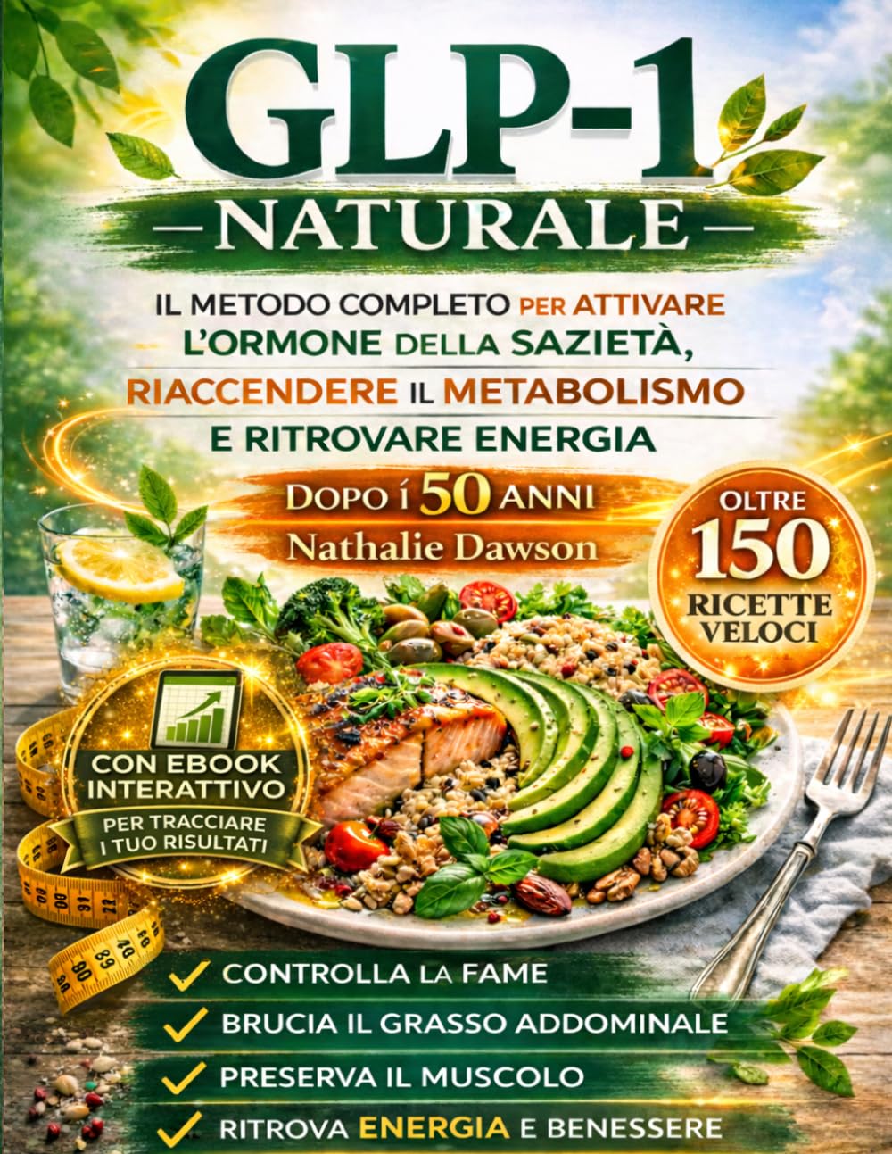 GLP-1 Naturale: Il Metodo Completo per Attivare l’Ormone della Sazietà, Riaccendere il Metabolismo e Ritrovare Energia Dopo i 50 Anni